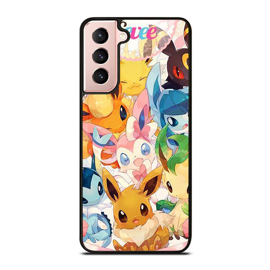 POKEMON EEVEE ALL EVOLUTION 1 Samsung Galaxy S21 Case Cover