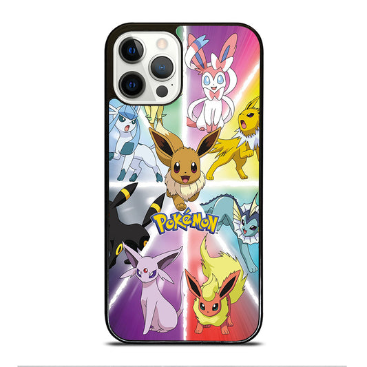 POKEMON EEVEE ALL EVOLUTION 3 iPhone 12 Pro Case Cover