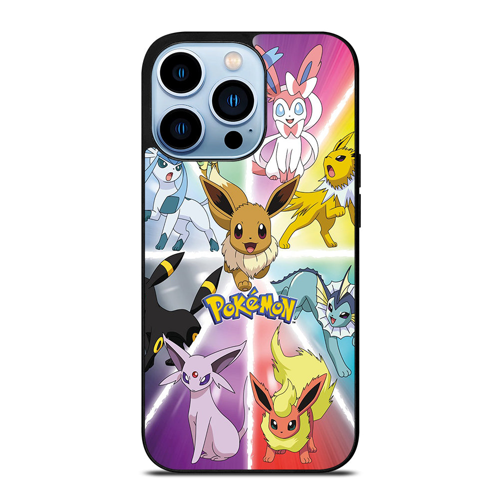 POKEMON EEVEE ALL EVOLUTION 3 iPhone 13 Pro Max Case Cover