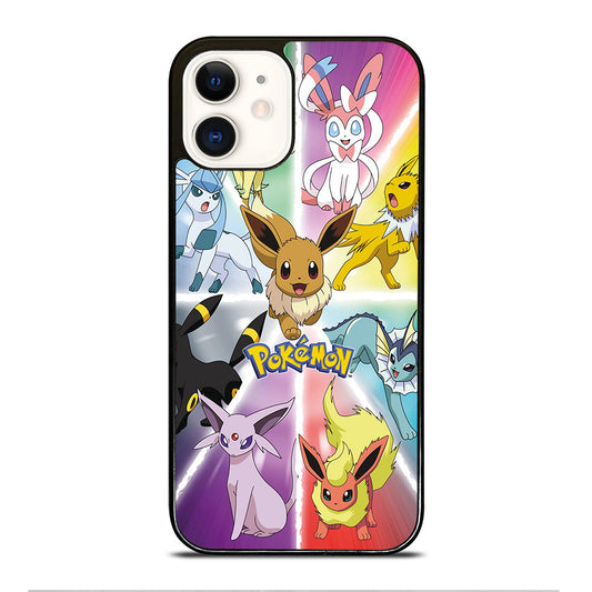 POKEMON EEVEE ALL EVOLUTION 3 iPhone 12 Case Cover