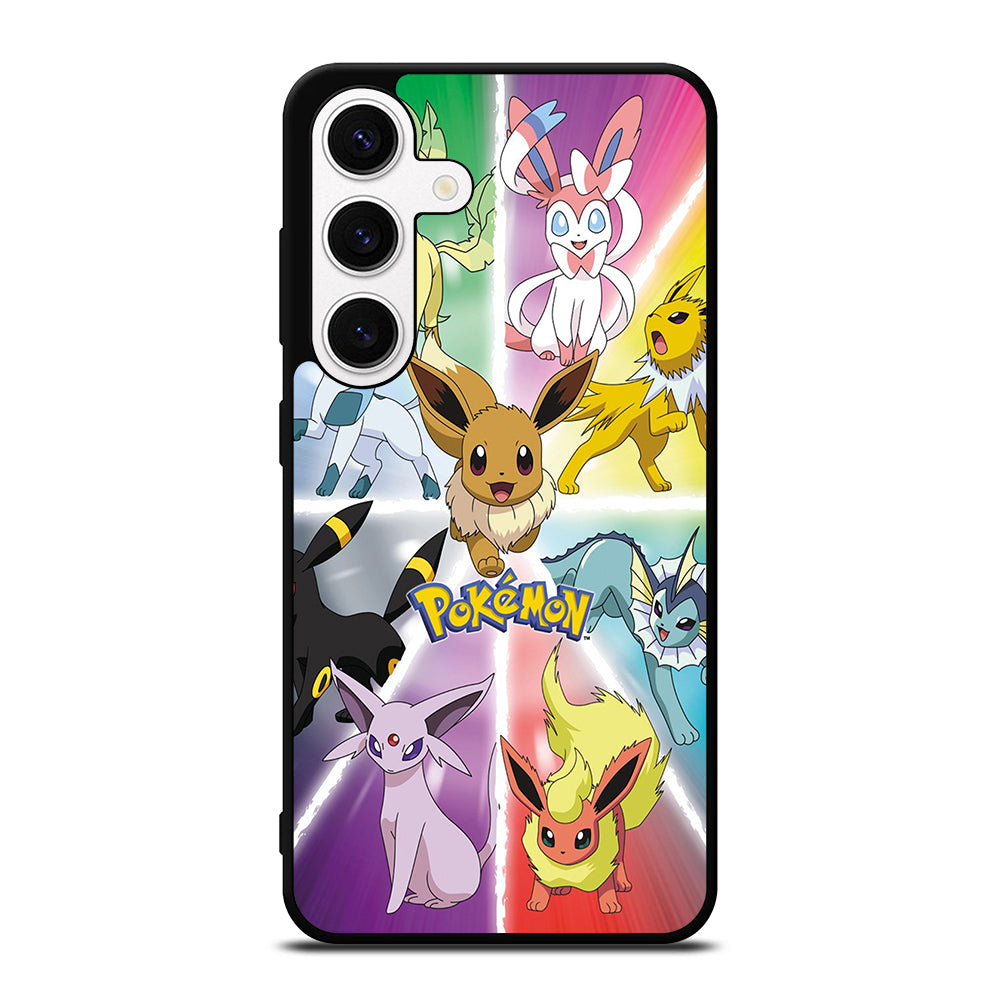 POKEMON EEVEE ALL EVOLUTION 3 Samsung Galaxy S24 Case Cover