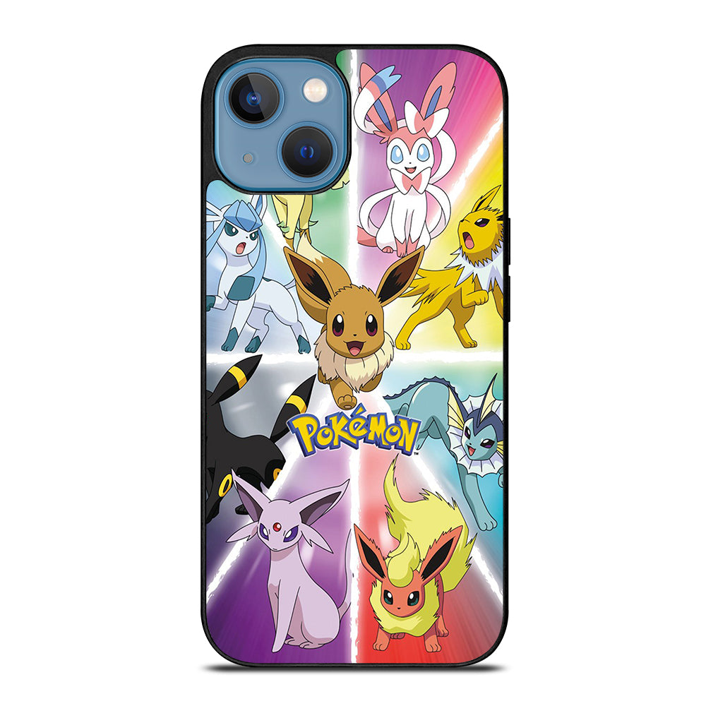 POKEMON EEVEE ALL EVOLUTION 3 iPhone 13 Case Cover