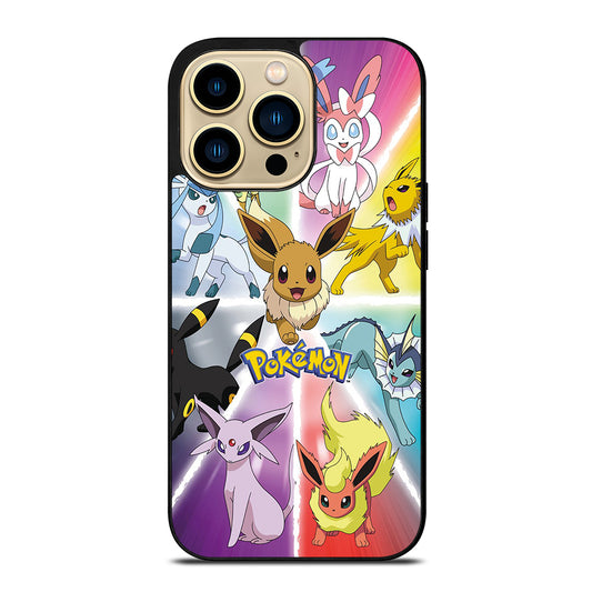 POKEMON EEVEE ALL EVOLUTION 3 iPhone 14 Pro Max Case Cover