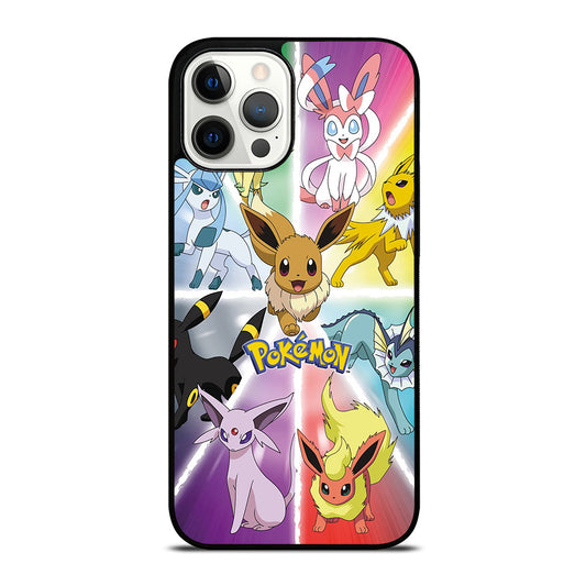 POKEMON EEVEE ALL EVOLUTION 3 iPhone 12 Pro Max Case Cover