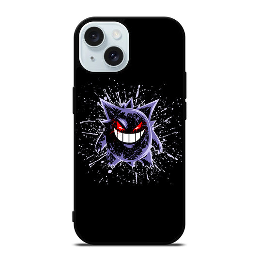 POKEMON GENGAR ART iPhone 15 Case Cover