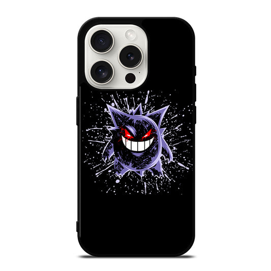 POKEMON GENGAR ART iPhone 15 Pro Case Cover