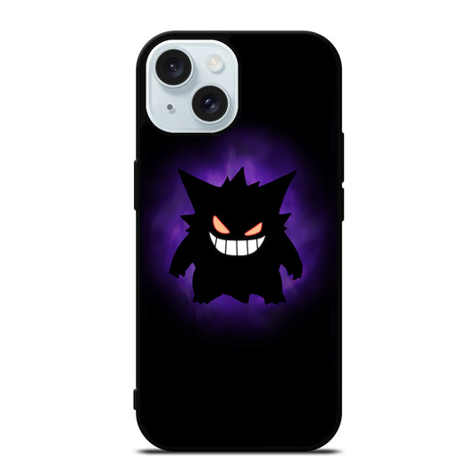 POKEMON GENGAR SHADOW iPhone 15 Case Cover