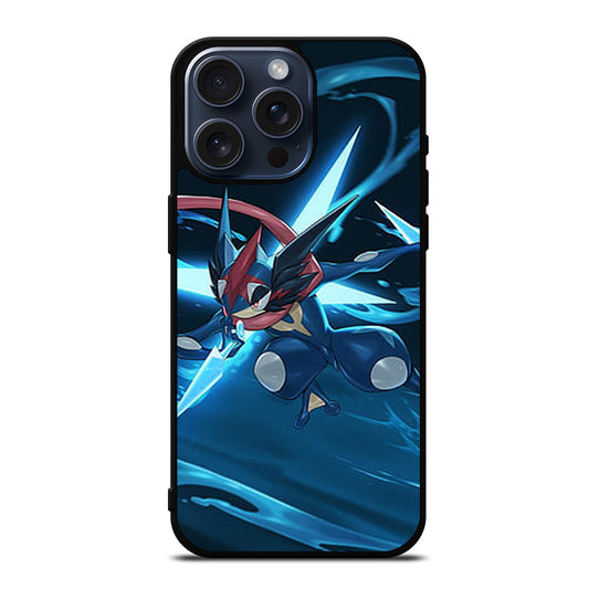 POKEMON GRENINJA CARTOON iPhone 15 Pro Max Case Cover