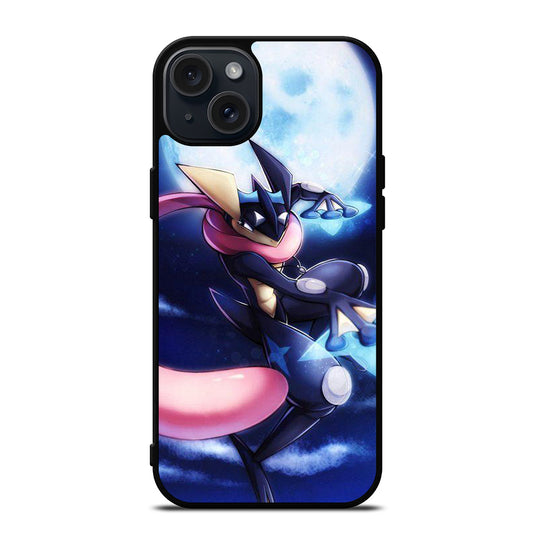 POKEMON GRENINJA MOON iPhone 15 Plus Case Cover