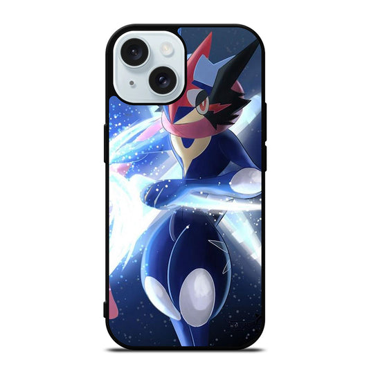 POKEMON GRENINJA WATER SHURIKEN iPhone 15 Case Cover