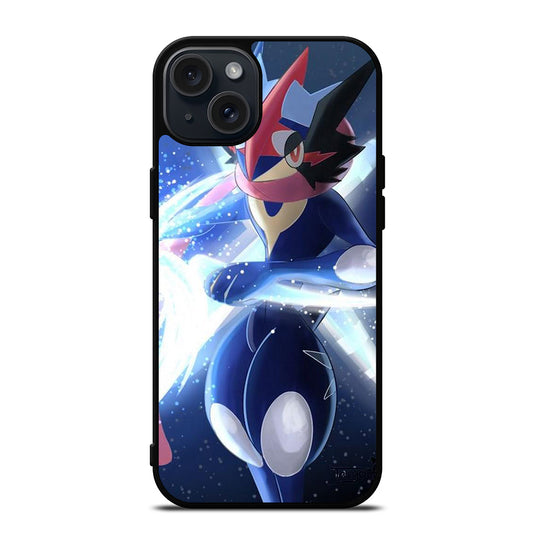 POKEMON GRENINJA WATER SHURIKEN iPhone 15 Plus Case Cover
