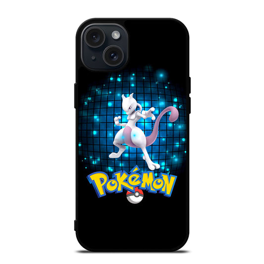 POKEMON MEWTWO ANIME SERIES iPhone 15 Plus Case Cover