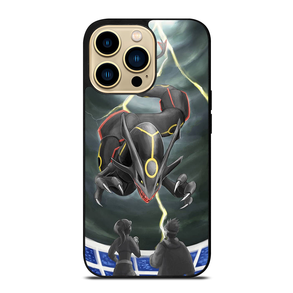 POKEMON SHINY RAYQUAZA ART iPhone 14 Pro Max Case Cover