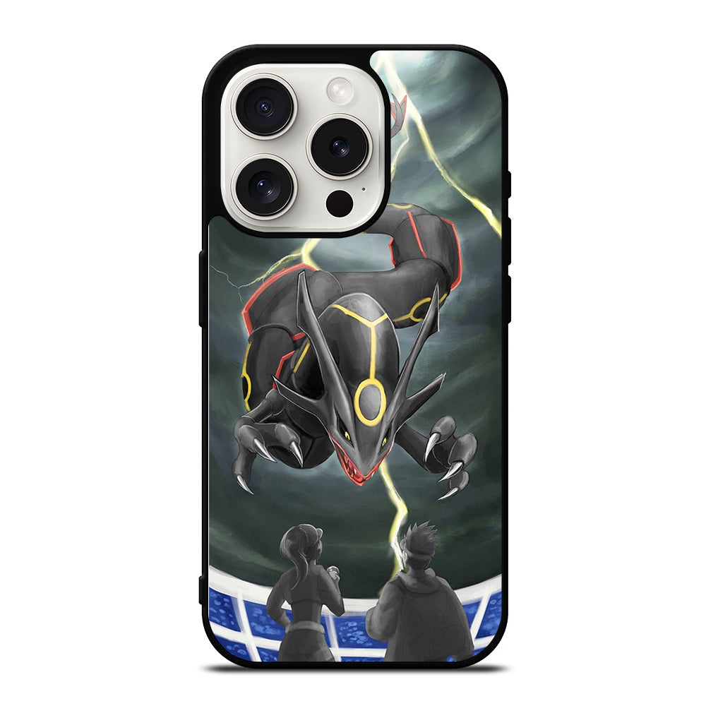 POKEMON SHINY RAYQUAZA ART iPhone 15 Pro Case Cover