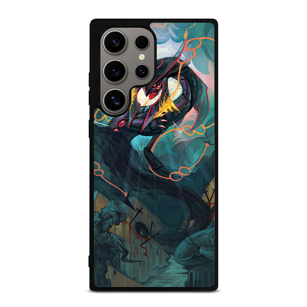 POKEMON SHINY RAYQUAZA DRAGON ART Samsung Galaxy S24 Ultra Case Cover
