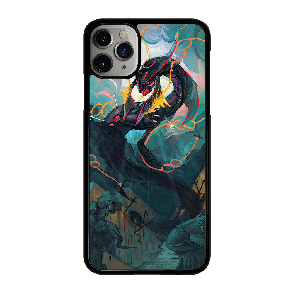 POKEMON SHINY RAYQUAZA DRAGON ART iPhone 11 Pro Max Case Cover