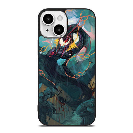 POKEMON SHINY RAYQUAZA DRAGON ART iPhone 13 Mini Case Cover