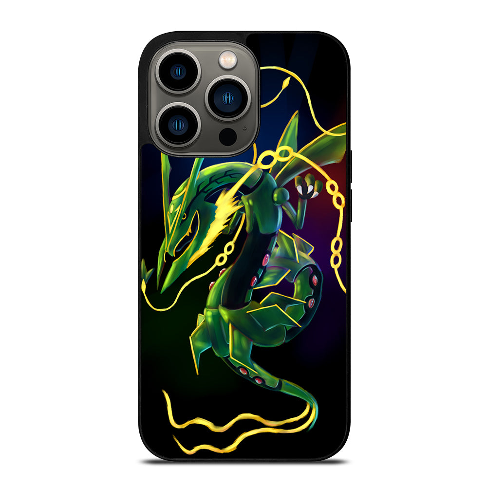 POKEMON SHINY RAYQUAZA DRAGON iPhone 13 Pro Case Cover