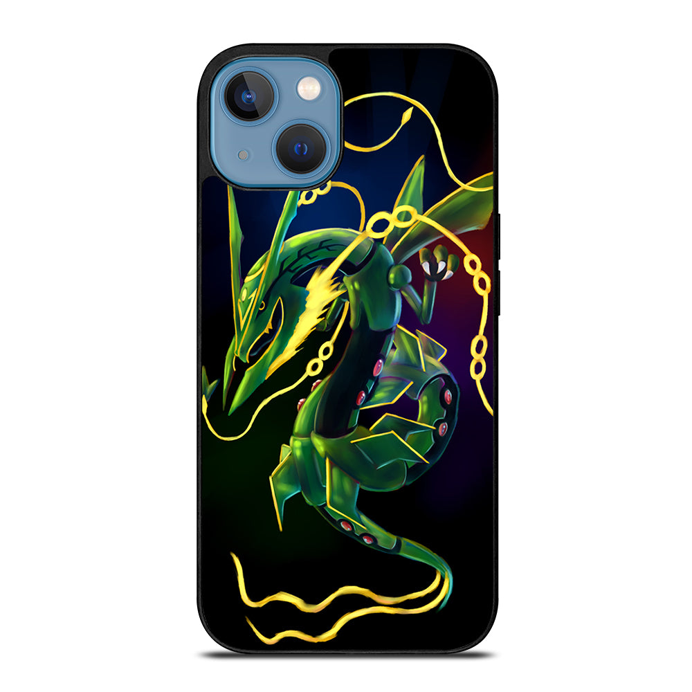 POKEMON SHINY RAYQUAZA DRAGON iPhone 13 Case Cover