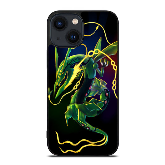 POKEMON SHINY RAYQUAZA DRAGON iPhone 14 Plus Case Cover