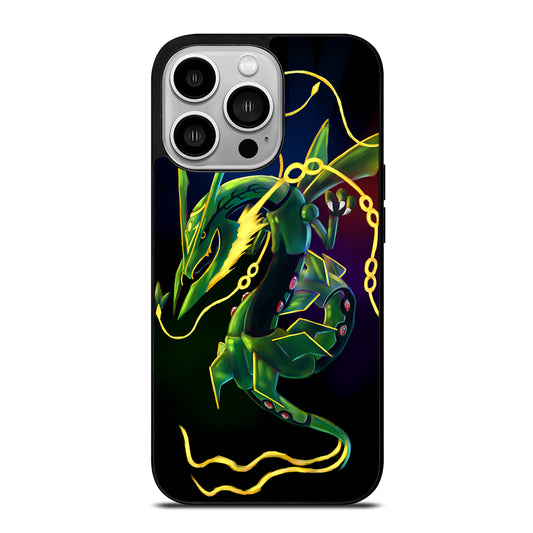 POKEMON SHINY RAYQUAZA DRAGON iPhone 14 Pro Case Cover