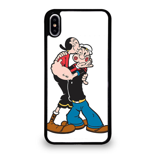 POPEYE AND OLIVE CARTOON 2 iPhone XS Max Case Cover