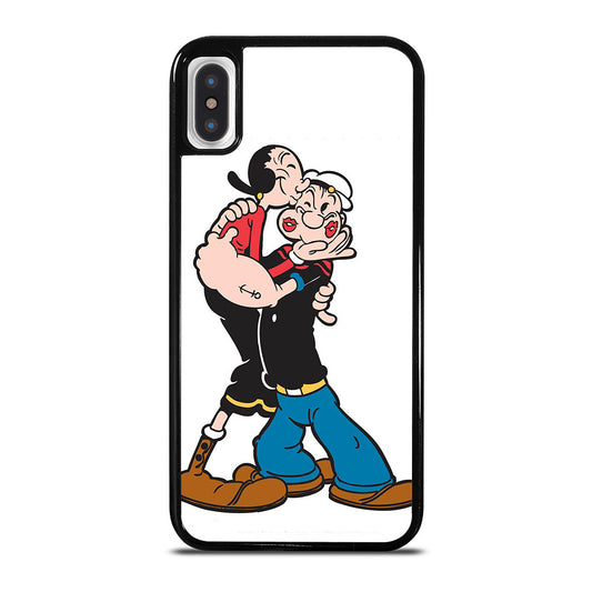 POPEYE AND OLIVE CARTOON 2 iPhone X / XS Case Cover