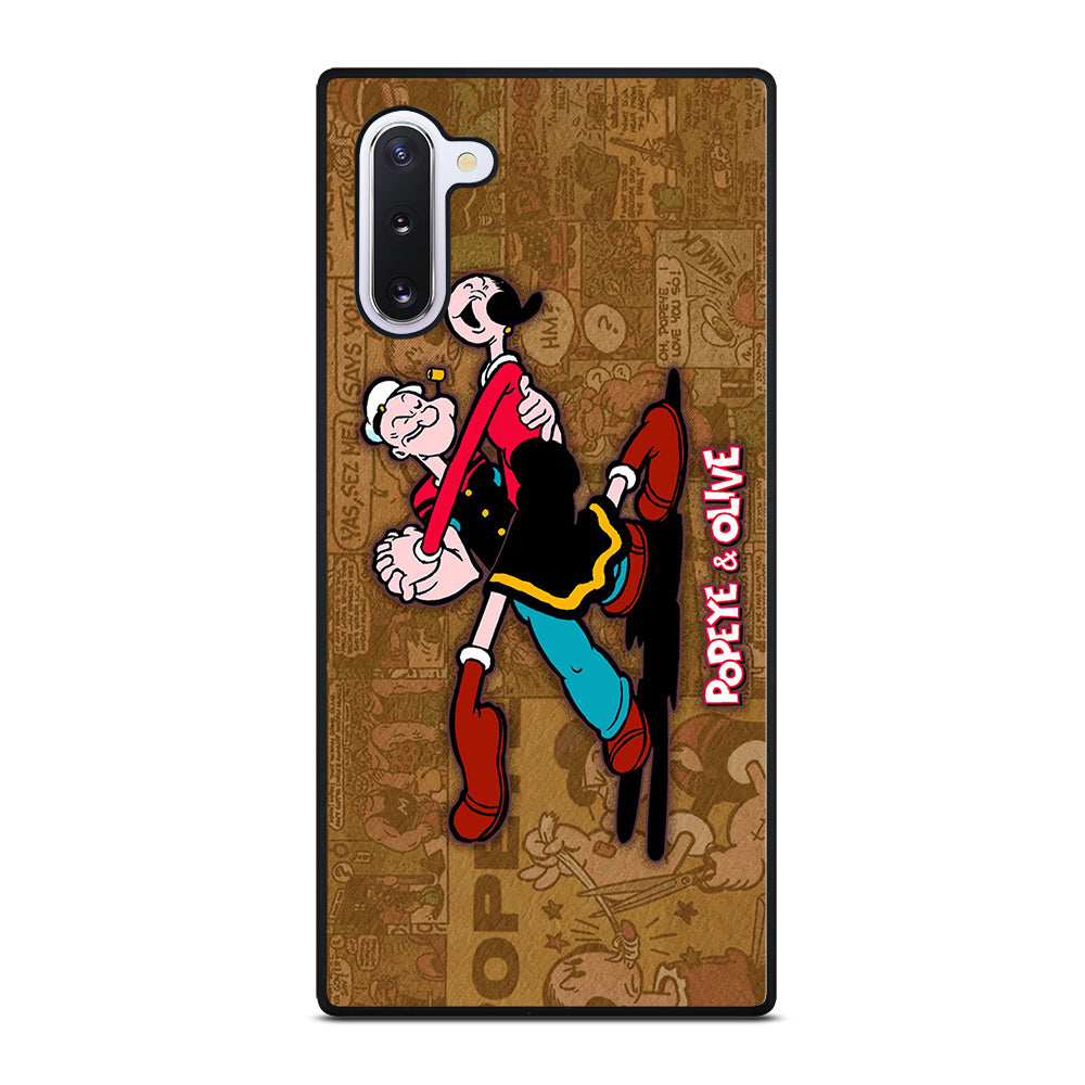 POPEYE AND OLIVE CARTOON Samsung Galaxy Note 10 Case Cover