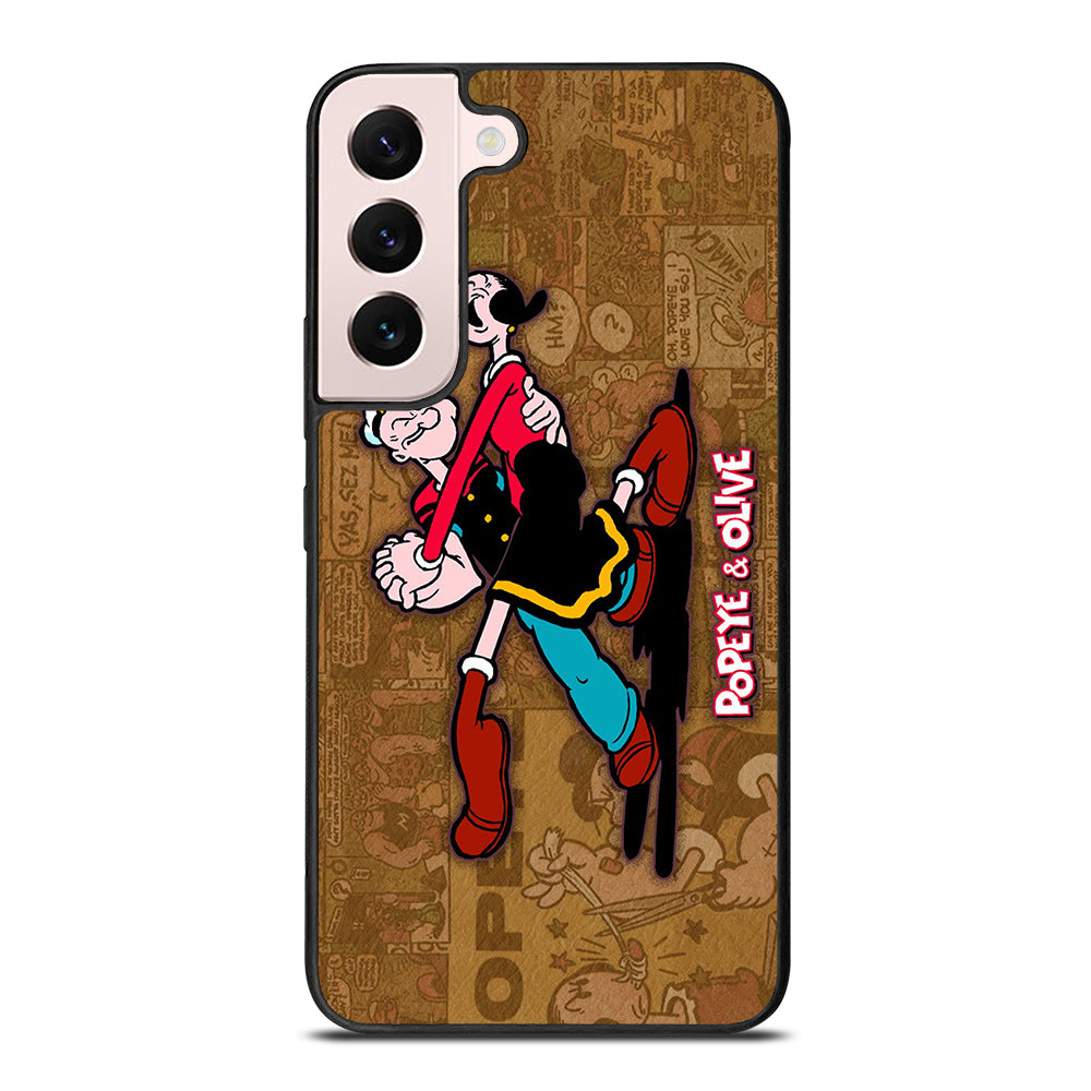 POPEYE AND OLIVE CARTOON Samsung Galaxy S22 Plus Case Cover