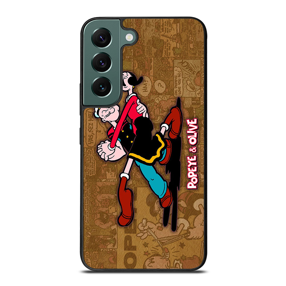 POPEYE AND OLIVE CARTOON Samsung Galaxy S22 Case Cover