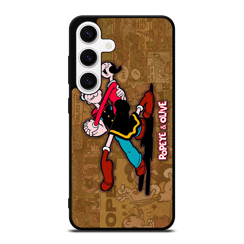 POPEYE AND OLIVE CARTOON Samsung Galaxy S24 Case Cover