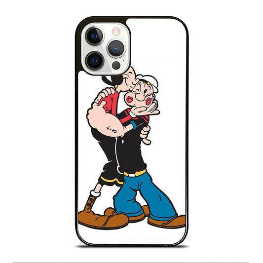 POPEYE AND OLIVE CARTOON 2 iPhone 12 Pro Case Cover