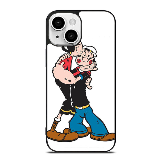 POPEYE AND OLIVE CARTOON 2 iPhone 13 Mini Case Cover