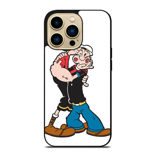 POPEYE AND OLIVE CARTOON 2 iPhone 14 Pro Max Case Cover