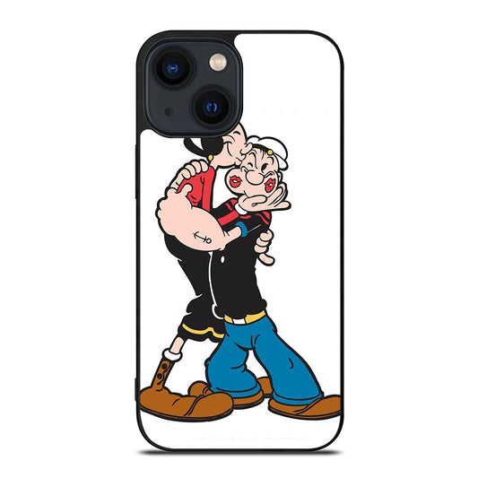 POPEYE AND OLIVE CARTOON 2 iPhone 14 Plus Case Cover