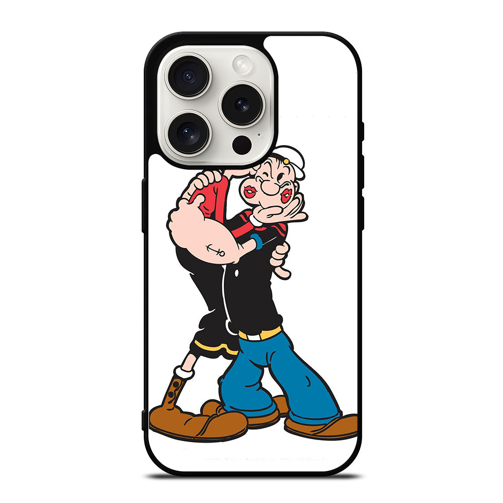 POPEYE AND OLIVE CARTOON 2 iPhone 15 Pro Case Cover