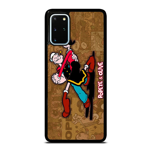POPEYE AND OLIVE CARTOON Samsung Galaxy S20 Plus Case Cover