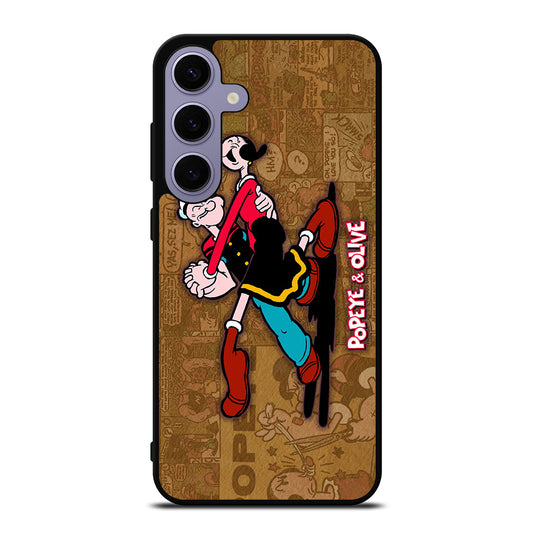 POPEYE AND OLIVE CARTOON Samsung Galaxy S24 Plus Case Cover