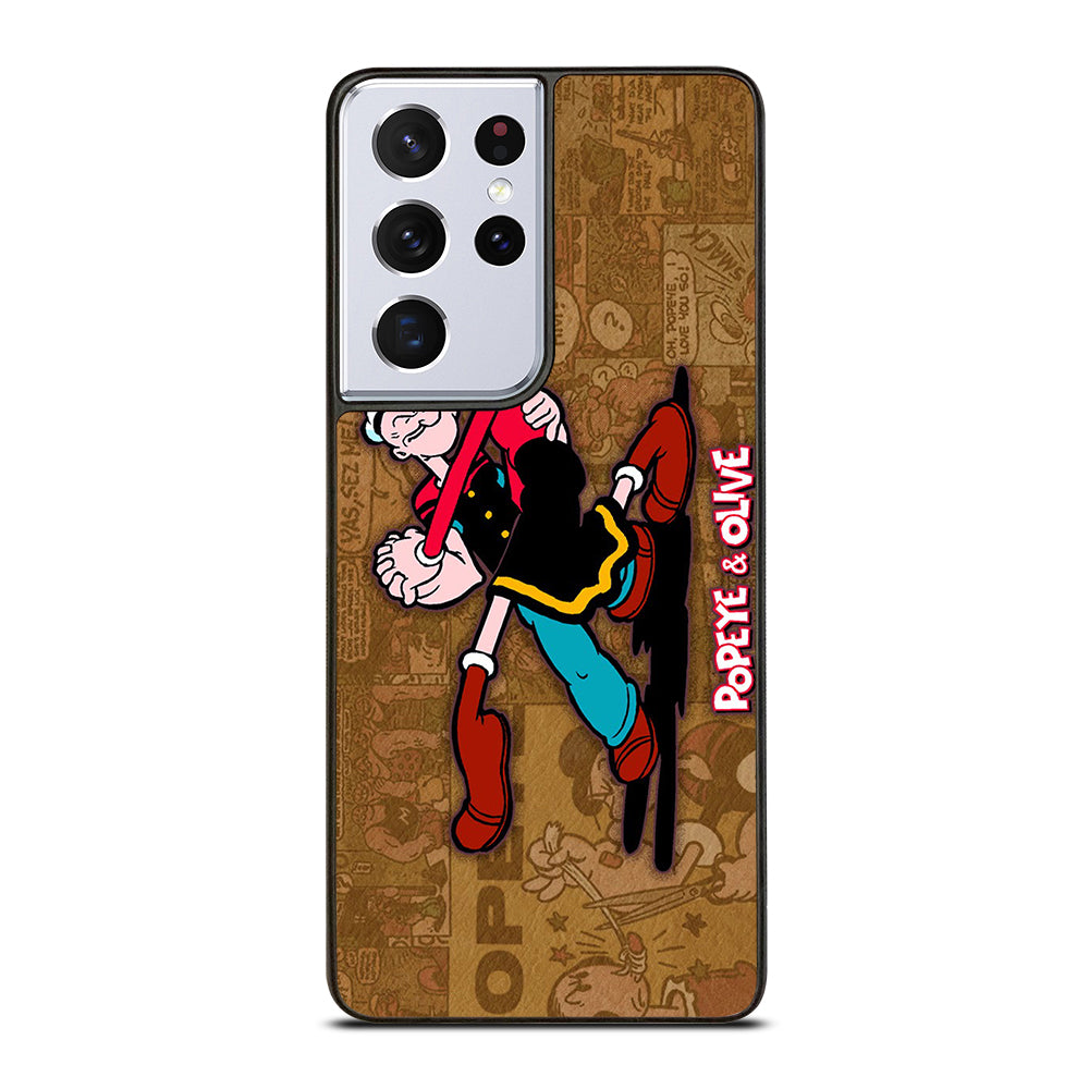 POPEYE AND OLIVE CARTOON Samsung Galaxy S21 Ultra Case Cover