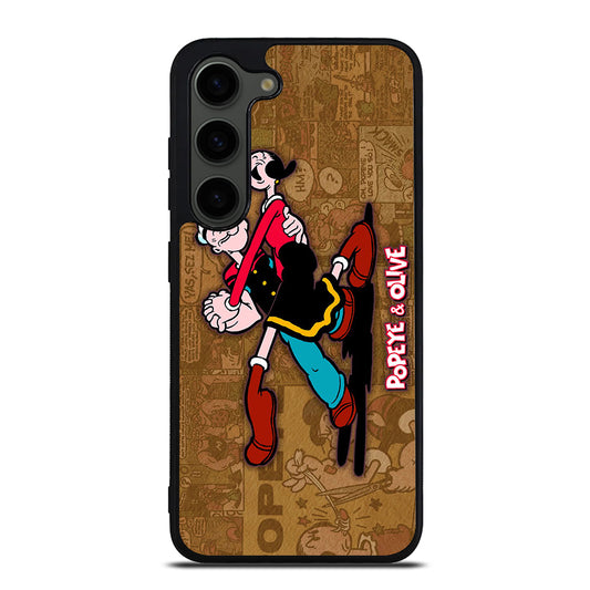 POPEYE AND OLIVE CARTOON Samsung Galaxy S23 Plus Case Cover