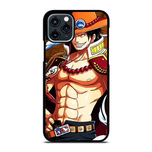 PORTGAS D ACE ONE PIECE ANIME iPhone 11 Pro Case Cover