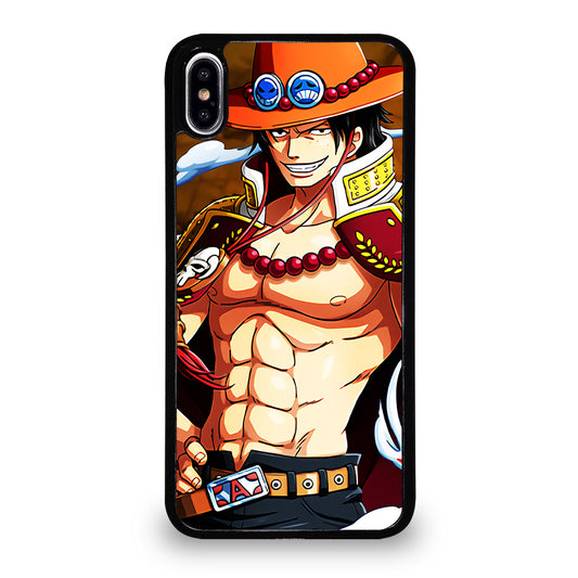 PORTGAS D ACE ONE PIECE ANIME iPhone XS Max Case Cover