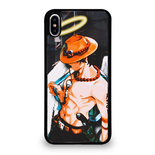 PORTGAS D ACE R.I.P ONE PIECE iPhone XS Max Case Cover