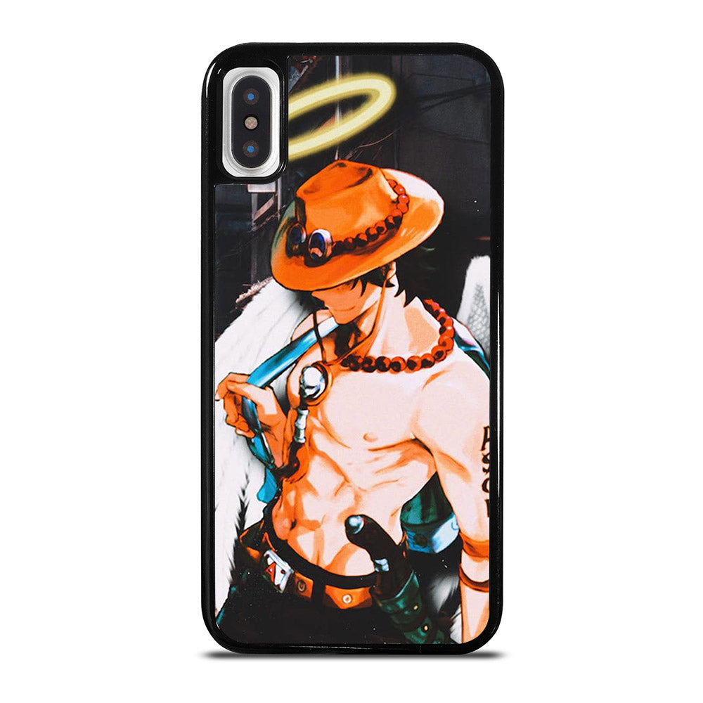 PORTGAS D ACE R.I.P ONE PIECE iPhone X / XS Case Cover