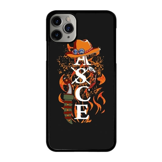 PORTGAS D ACE TATTOO ONE PIECE iPhone 11 Pro Max Case Cover