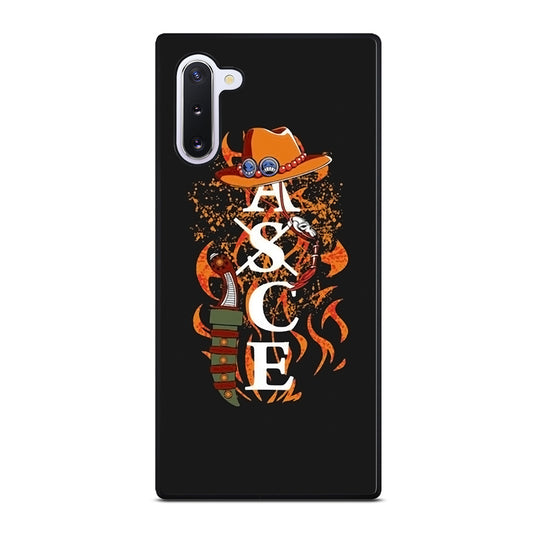 PORTGAS D ACE TATTOO ONE PIECE Samsung Galaxy Note 10 Case Cover