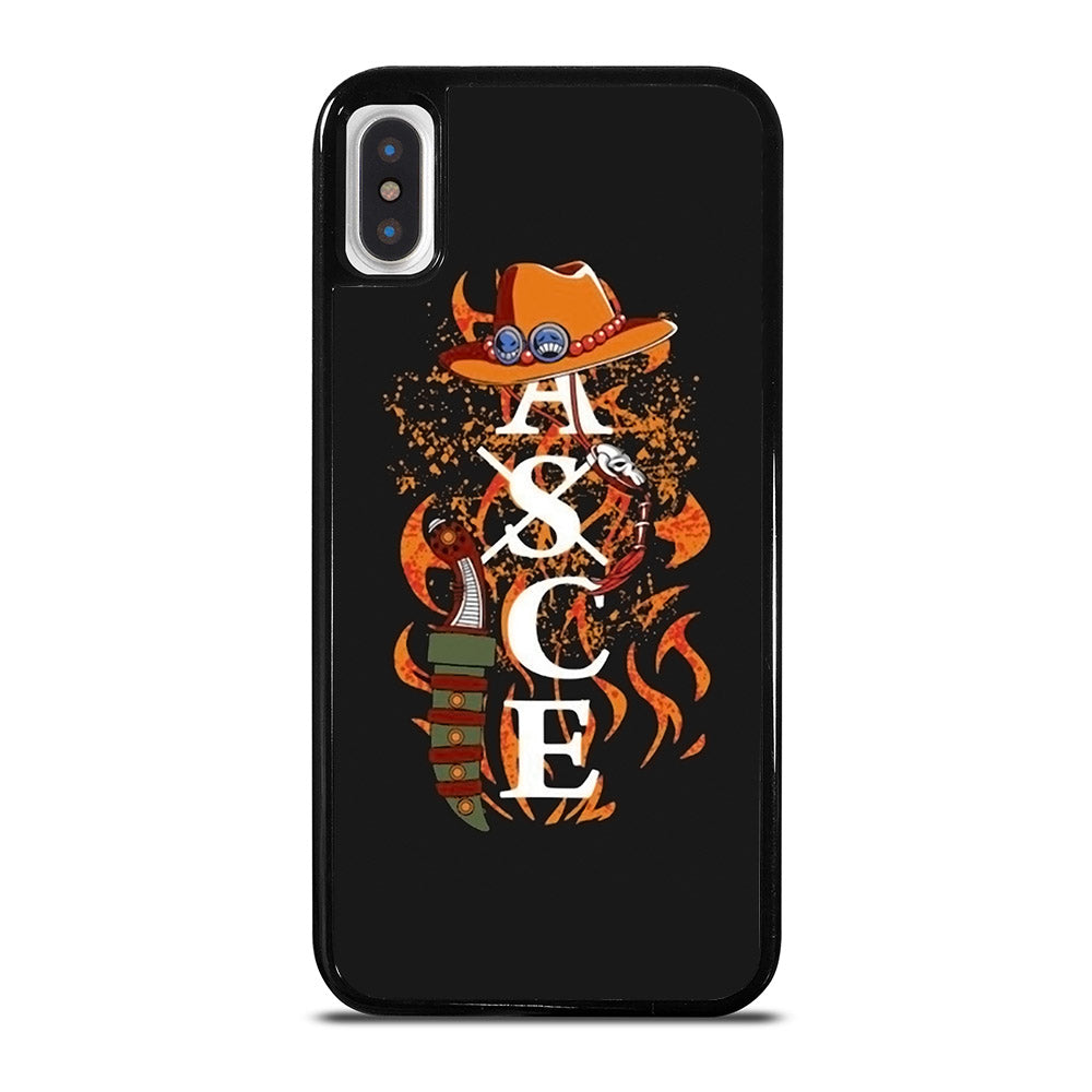 PORTGAS D ACE TATTOO ONE PIECE iPhone X / XS Case Cover