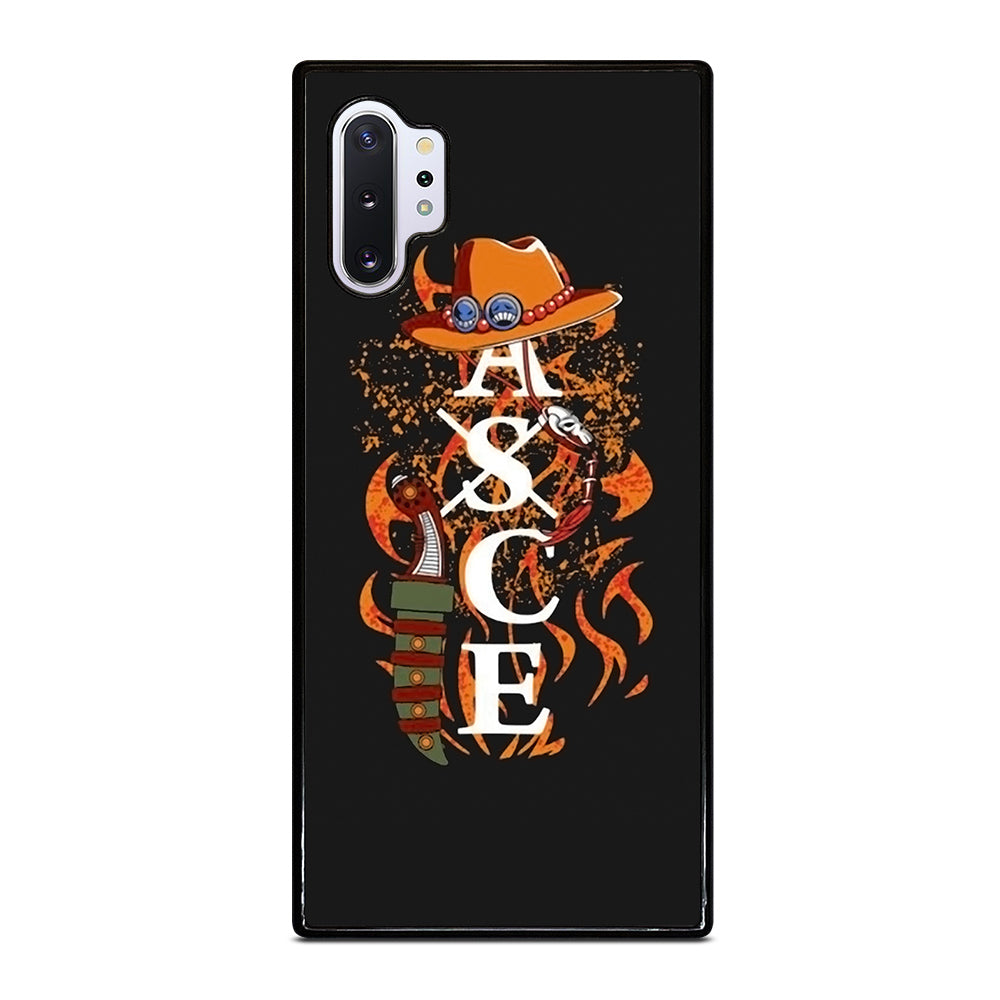 PORTGAS D ACE TATTOO ONE PIECE Samsung Galaxy Note 10 Plus Case Cover