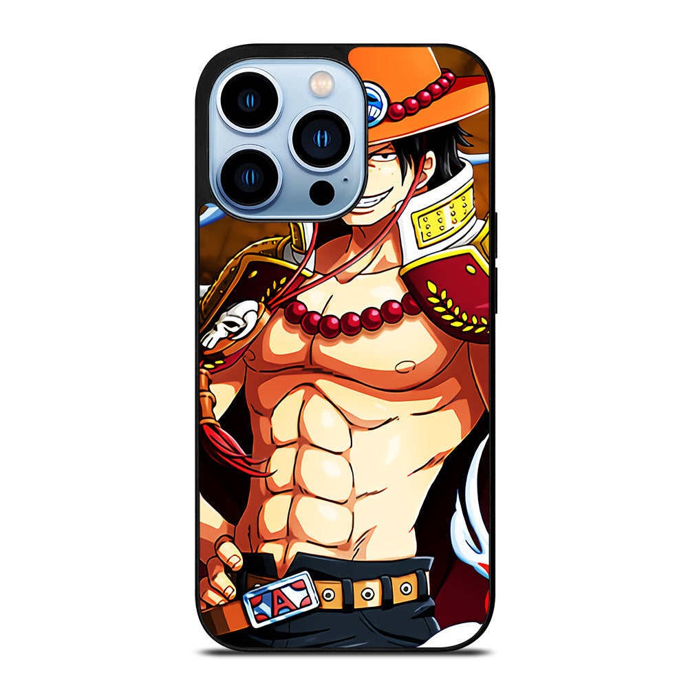 PORTGAS D ACE ONE PIECE ANIME iPhone 13 Pro Max Case Cover