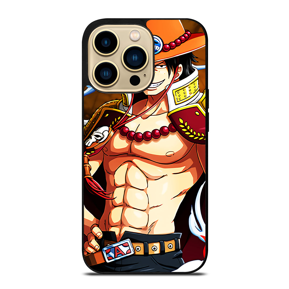 PORTGAS D ACE ONE PIECE ANIME iPhone 14 Pro Max Case Cover